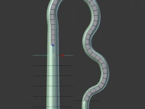 rigged tentacle set with pbr and non-pbr textures 3D Model