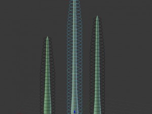rigged tentacle set with pbr and non-pbr textures Modelo 3D
