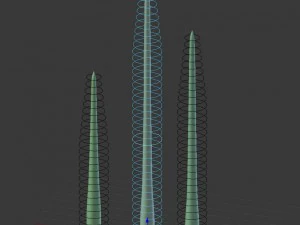 rigged tentacle set with pbr and non-pbr textures 3D Model
