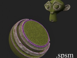 rigged tentacle set with pbr and non-pbr textures Modelo 3D