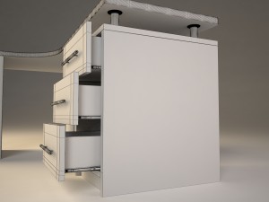 work-table senator Model 3D
