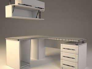 work-table senator Model 3D