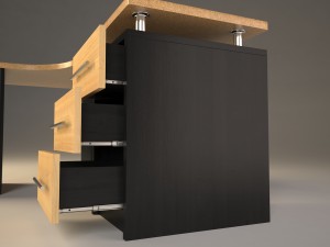 work-table senator Model 3D