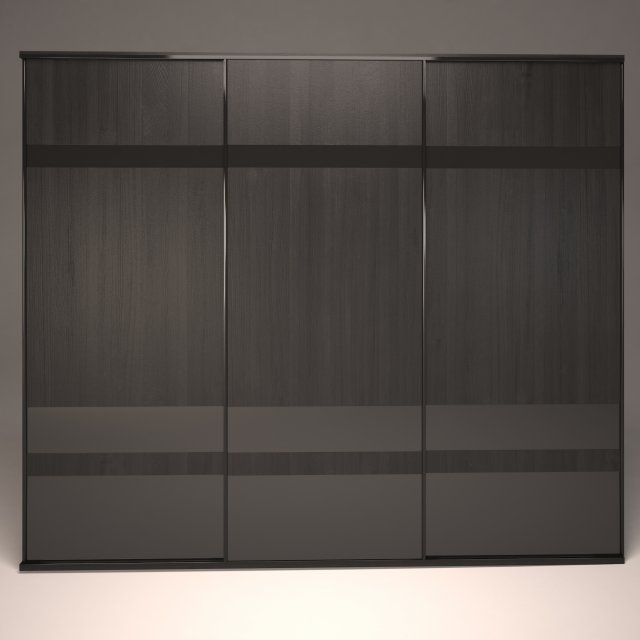sliding door wardrobe 3D मॉडल .c4d .max .obj .3ds .fbx .stl .blend 