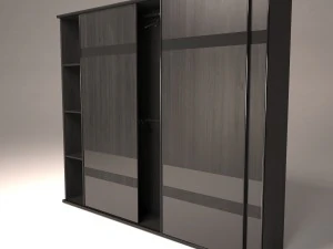 sliding door wardrobe 3D Model