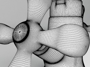 bath mixer 3D 모델