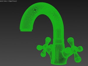 bath mixer 3D 모델