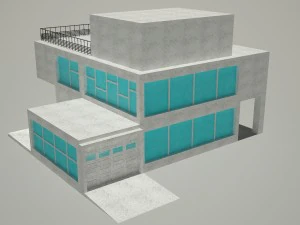 simple house 3D Model