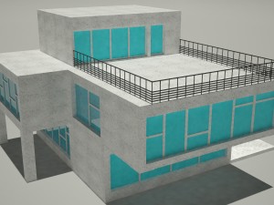 simple house Modelo 3D
