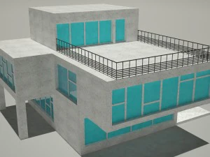 simple house 3D Model