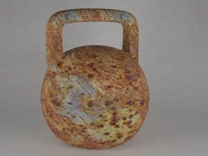 जंग लगा वजन 24 किलो 3D मॉडल