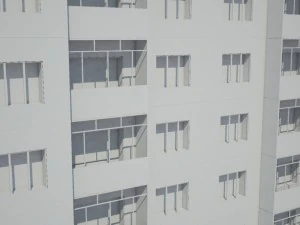 Russische panelka 3D Model