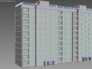 russian panelka 3D Model