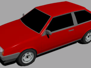 vaz 2108 गेम तैयार 3D मॉडल