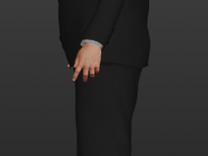 male politician 3D Model