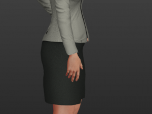 female politician Model 3D
