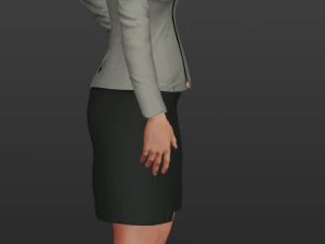 female politician 3D Model