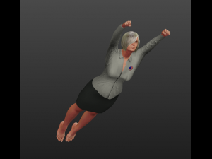 female politician Model 3D