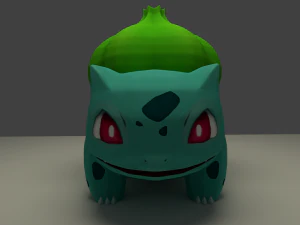 001 - बल्बसौर 3D मॉडल