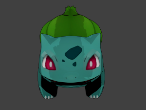 001 - bulbasaur Model 3D