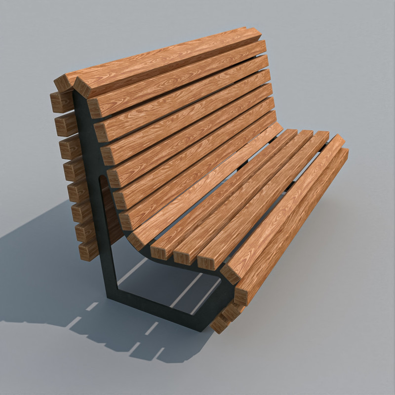 The Alley 3D Модель .c4d .max .obj .3ds .fbx .stl .blend