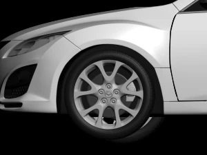 2011 mazda 6 wagon 3D Model
