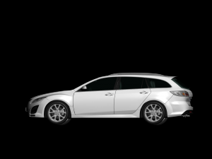 2011 mazda 6 wagon Modelo 3D