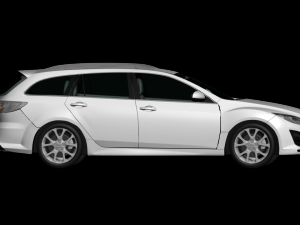 2011 mazda 6 wagon Modelo 3D
