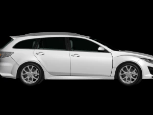 2011 mazda 6 wagon 3D Model