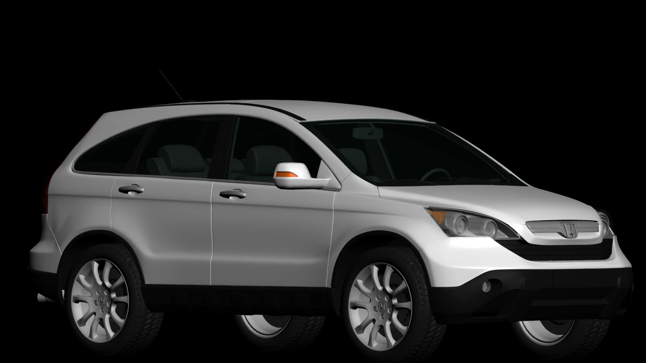 2010 honda cr-v 3D Model .c4d .max .obj .3ds .fbx .stl .blend 