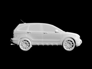 2010 honda cr-v Model 3D