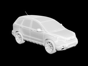 2010 honda cr-v Model 3D