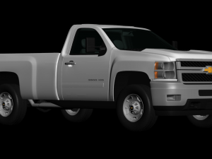 2011 chevrolet silverado Modelo 3D