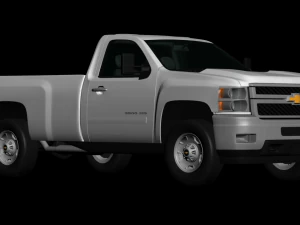 2011 chevrolet silverado 3D Model