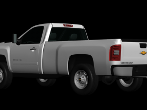 2011 chevrolet silverado Modelo 3D