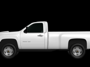 2011 chevrolet silverado 3D Model