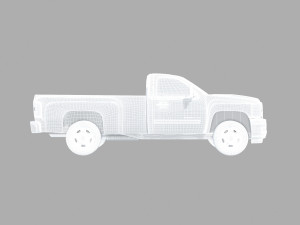 2011 chevrolet silverado Modelo 3D