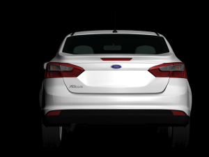 2012 focus sedan Modèle 3D