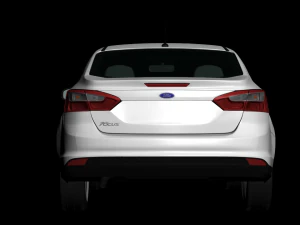 2012 focus sedan 3D Model