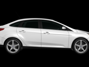 2012 focus sedan Modèle 3D