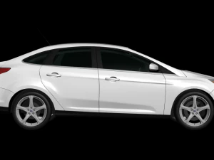2012 focus sedan 3D Model
