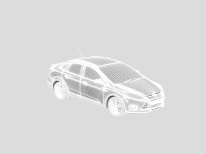 2012 focus sedan Modèle 3D