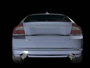 2011 volvo s80 3D 模型