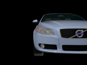 2011 volvo s80 3D 模型
