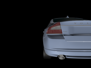 2011 volvo s80 3D 模型