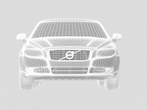 2011 volvo s80 3D 模型