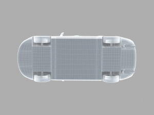 2011 volvo s80 3D 模型