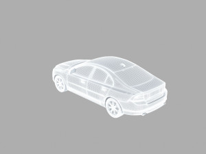 2011 volvo s80 3D 模型