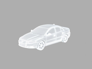 2011 volvo s80 3D 模型
