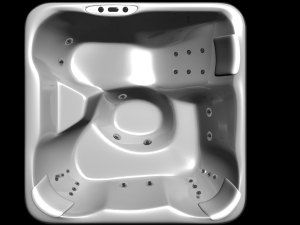 modern jacuzzi 3D Model